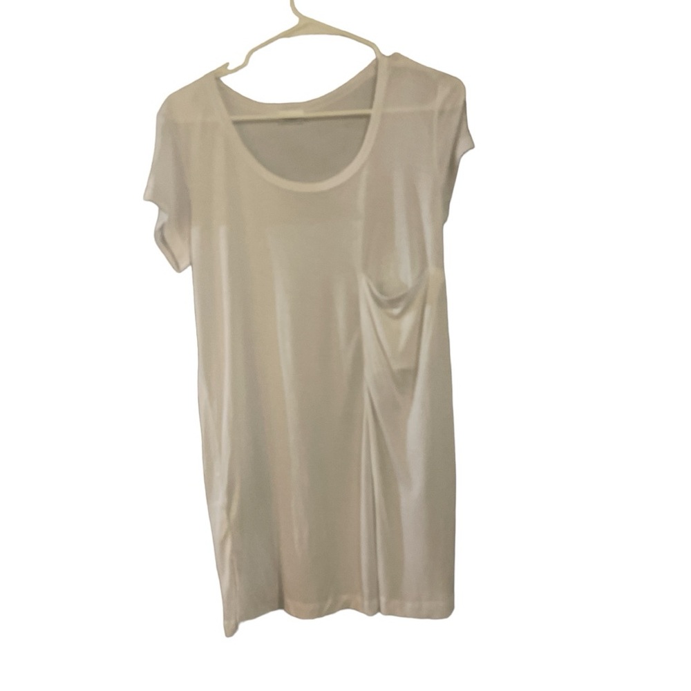 La Perla Studio NWOT scoop neck white tissue weight t-shirt